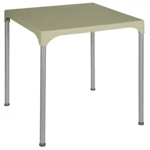 Produkt 91084 Zahradní stůl PRIME - taupe, 70 x 70 cm