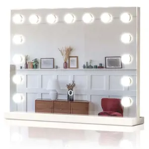 Produkt Aquamarin Koupelnové LED zrcadlo Hollywood, 58 x 43 cm