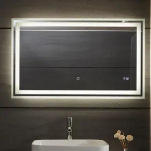 Produkt Aquamarin Koupelnové zrcadlo s LED osvětlením, 100 x 60 cm