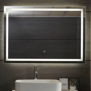 Produkt Aquamarin Koupelnové zrcadlo s LED osvětlením, 100 x 70 cm