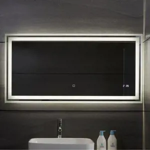 Produkt Aquamarin Koupelnové zrcadlo s LED osvětlením, 120 x 60 cm