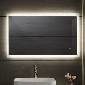 Produkt Aquamarin Koupelnové zrcadlo s LED osvětlením, 50 x 70 cm