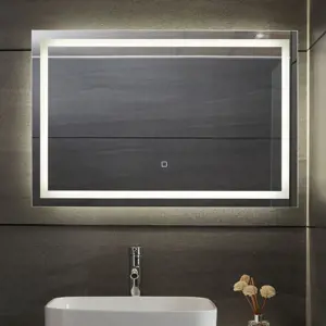 Produkt Aquamarin Koupelnové zrcadlo s LED osvětlením, 90 x 60 cm