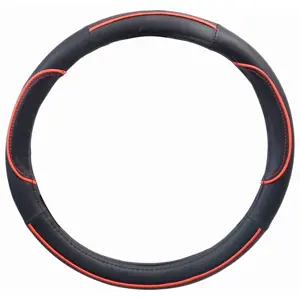 Produkt Compass Potah volantu WAVE - červený/černý