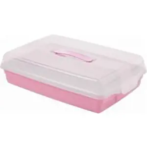 Produkt CURVER 90877 CURVER Přenosný box piknikový 45 x 11 x 30 cm, plast, růžový