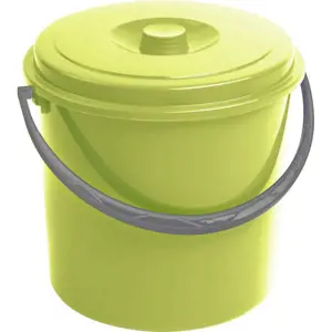 Produkt Curver kbelík s víkem zelený 10 l 03206-114