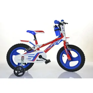 Produkt Dino Bikes Dětské chlapecké kolo Dino 14, HiTech ocel, tříbarevné