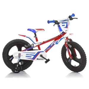 Produkt Dino Bikes Dětské chlapecké kolo Dino 16, HiTech ocel, tříbarevné