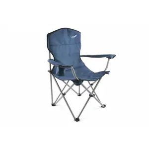 Produkt Divero 35104 Skládací kempingová židle  XL - modrá
