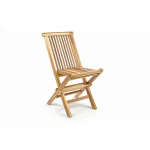 Produkt Divero 35877 Skládací dětská židle z teakového dřeva