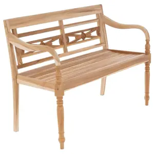 Produkt Divero DIVERO Zahradní dřevěná lavička 119 cm DS21513957