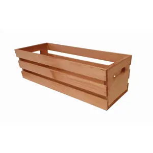 Produkt Dřevěný obal na truhlíky, borovice, 40 x 16 x 12,5 cm