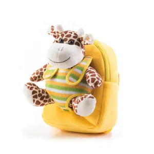 Produkt G21 75196 G21 batoh s plyšovou žirafou, žlutý