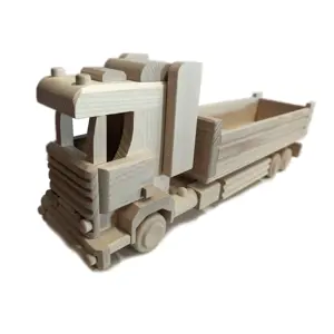 Gaboni 92253 Dřevěný kamion MAX, 48 x 12 x 19 cm
