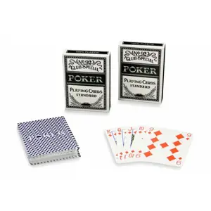 Garthen No92 525 Sada 2 ks Poker karet 100% plast