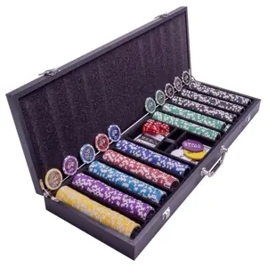 Produkt Garthen Pokerový set s kufříkem - 500 žetonů