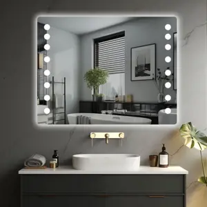 Produkt IREDA Koupelnové LED zrcadlo s osvětlením, 70 x 50 cm