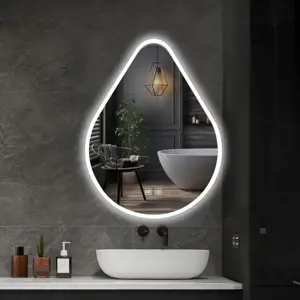 Produkt IREDA Koupelnové zrcadlo s LED osvětlením, 100 x 60 cm