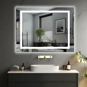 Produkt IREDA Koupelnové zrcadlo s LED osvětlením, 125 x 75 cm