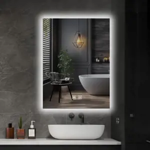 Produkt IREDA Koupelnové zrcadlo s LED osvětlením, 70 x 50 cm
