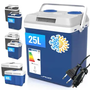 Produkt Jago Elektrický chladící box 2 v 1, 25 l, modrá