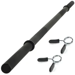 Produkt Maxxiva Činková tyč 180 cm, černá + pružinové zámky