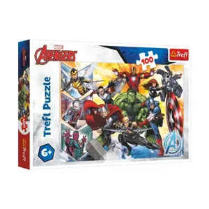 Produkt Puzzle Síla Avengers/Disney Marvel The Avengers 100 dílků 41x27,5cm v krabici 29x19x4cm