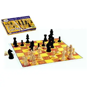 Produkt Šachy dřevo společenská hra v krabici 37x22x4cm