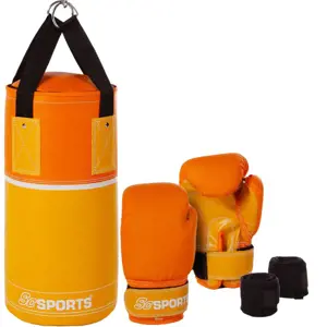 Produkt ScSPORTS Boxovací set pro děti pro trénink a zábavu oranžová