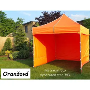 Produkt Tradgard PROFI STEEL 57120 Zahradní párty stan 3 x 6 - oranžová