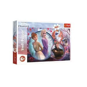 Produkt Trefl Ledové království II/Frozen II 41 x 27,5 cm v krabici 29 x 19 x 4 cm 160 dílků