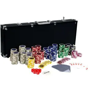 Produkt Tuin 2644 Pokerový set, 500 žetonů Ultimate black
