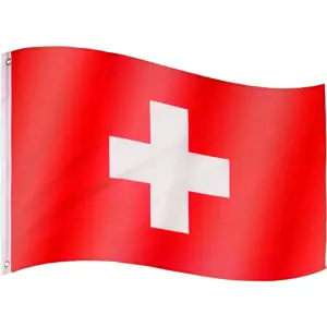 Produkt Tuin 60924 Vlajka Švýcarsko - 120 cm x 80 cm
