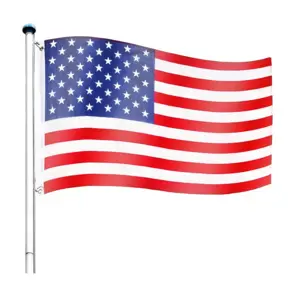 Produkt Tuin 60930 Vlajkový stožár vč. vlajky USA - 6,50 m