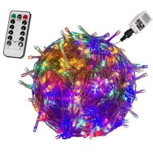 Produkt VOLTRONIC® 59752 Vánoční LED osvětlení 5 m - barevná 50 LED + ovladač