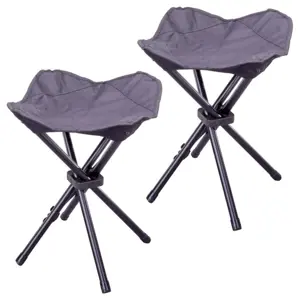 Produkt Garthen Kempinková stolička třínožka - 2 kusy