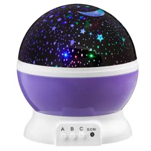 Produkt LED Star Light projektor noční oblohy, fialová