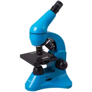 Produkt LEVENHUK Mikroskop Rainbow 50L, modrý, zvětšení až 800 x