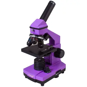 Mikroskop Levenhuk Rainbow PLUS, 2L, zvětšení 640 x, fialový