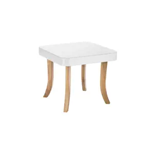 Produkt lovel.cz Luxusní bílý stolek čtverec